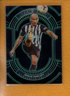 Jonjo Shelvey 2020-21 Panini Obsidian Pitch Black Electric Etch Green Prizm /20 - Image 1 of 4