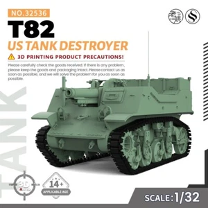 SSMODEL SS32536 1/32 Military Model Kit US T82 Tank Destroyer - Picture 1 of 5
