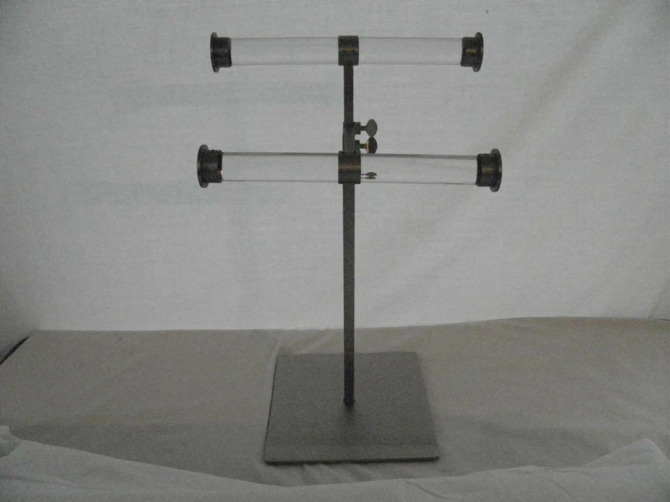 LUCITE AND STEEL BRACELET AND NECKLACE DEPARTMENT STORE COUNTER DISPLAY - Image 1 of 1