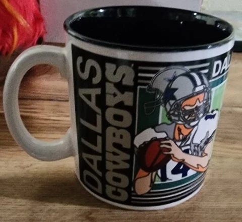 Dallas Cowboys NFL Ceramic Mug Vintage Sports Impressions Team NFL Cover