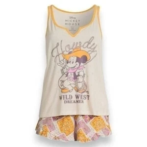 Disney Mickey Mouse Pajama Set Small - Picture 1 of 11