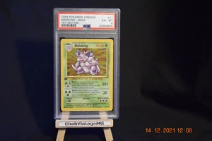 Nidoking Holo PSA 6 French 1st Edition 1999 Pokemon Base Set 11/102 - Picture 1 of 2