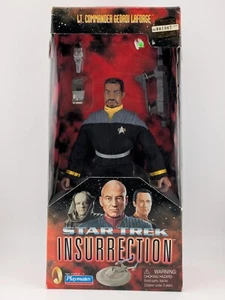 Star Trek Insurrection 9 Inch Playmates Action Figure LT Geordi LaForge New NIB - Picture 1 of 6