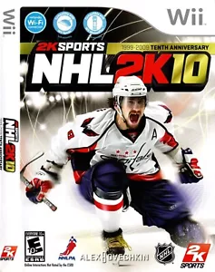 NHL 2K10 2K Sports Nintendo Wii 2009 Tested Complete CIB Hockey 10th Anniversary - Picture 1 of 3