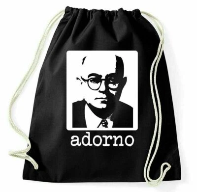 Theodor W Adorno Sac De Sport Sac À Dos Philosophie - Photo 1/3