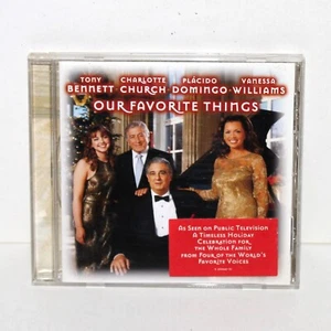 CD Christmas Our Favorite Things PBS 2001 Tony Bennet Domingo Charlotte Church - Bild 1 von 3