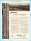 1927 West Coast Lumber Bureau Douglas Fir Spruce Seattle Wa John Cress Photo Ad