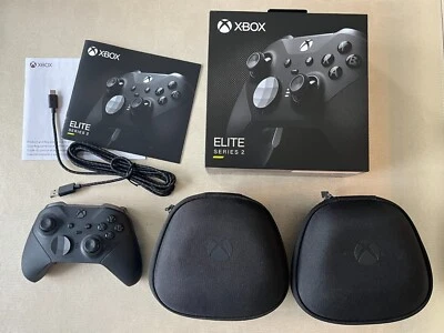 Xbox Elite Wireless Controller Series 2 TESTED & WORKS with Extra Case & Buttons - Image 1 of 4