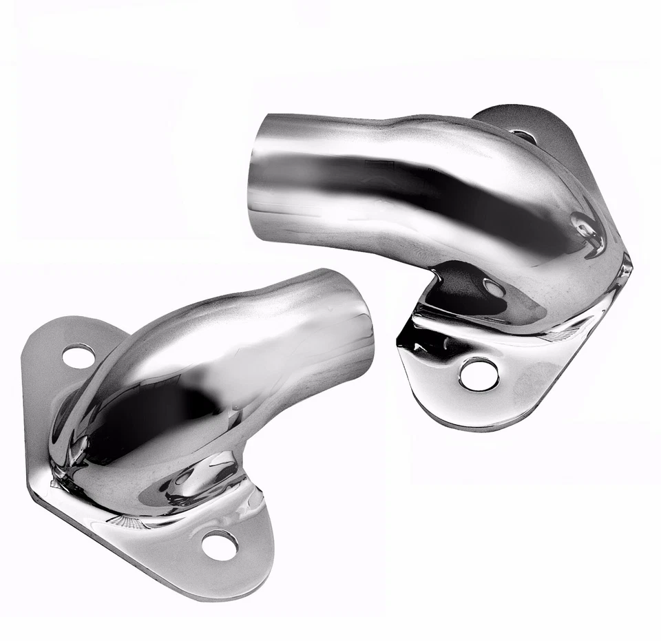 1947~1953 Chevy Pickup PU Truck Tail Gate Tailgate Hinge Pair Chrome Dynacorn Foto 1 de 1