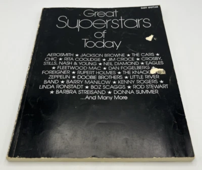 Book Music More Great Superstars of Today Voice Easy Guitar Aerosmith And More - Image 1 of 4