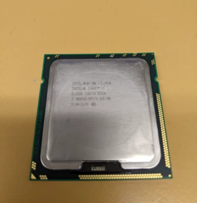 Intel I7-950 3.06 GHz SLBEN Quad-Core LGA1366 Processor - Used CPU only - Image 1 of 2