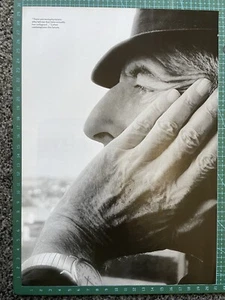 Leonard Cohen A4 Poster/Original Magazine Clipping Songs Of Love And Hate - Picture 1 of 1