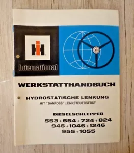 Original IHC Werkstatthandbuch Hydrostatische Lenkung Danfoss Lenksteuergerät - Bild 1 von 2