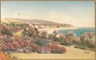 Laguna Beach, CALIFORNIE - 1944 - couleur main, drapeau, cadre doré