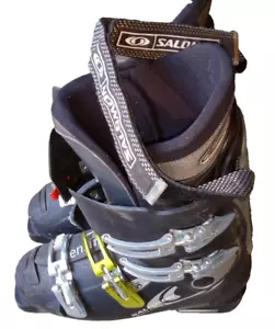 Salomon XWave 8.0 Carbon Link schwarz/grau Sensi Fit Ski Flex 90 Schuhe Größe 10 - Bild 1 von 5