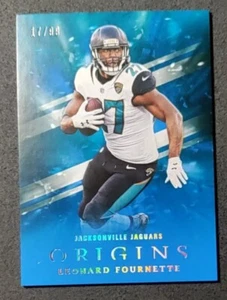2018 Panini Origins Blue #60 Leonard Fournette 17/99 Jaguars - Picture 1 of 2