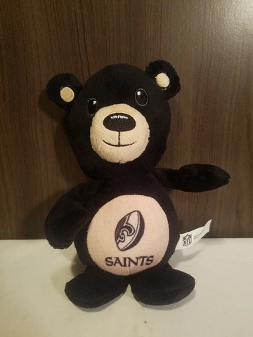 NFL New Orleans Saints Plush Team Teddy Bear Mascot 9" Cover