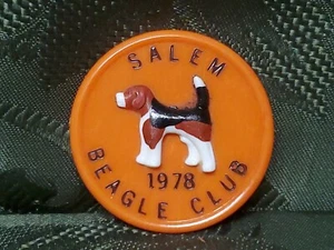 1978 SALEM PENNSYLVANIA BEAGLE CLUB ANSTECKNADEL - Bild 1 von 6