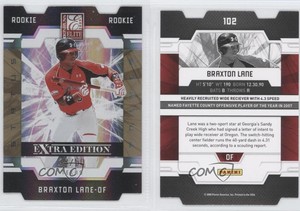 2009 Donruss Elite Extra Edition Status Gold /50 Braxton Lane #102