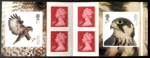 GB 2019 BIRDS OF PREY Stamp Booklet PM66 M19L/MCIL scarce, S/A MNH, SG4210-4211 - Picture 1 of 3