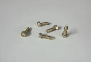5x Sechskant Blechschraube 5,5x19 gelb verzinkt für Oldtimer und Youngtimer - Bild 1 von 2
