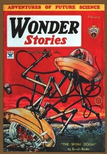 Tarjeta coleccionable Wonder Stories #2, "Classics Pulps" - Imagen 1 de 2