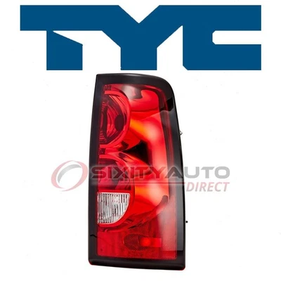 TYC Right Tail Light Assembly for 2007 Chevrolet Silverado 3500 Classic jh Foto 1 de 4