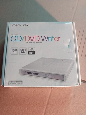 Устройство записи CD/DVD Memorex открытая коробка прочитайте описание - Изображение 1 из 2