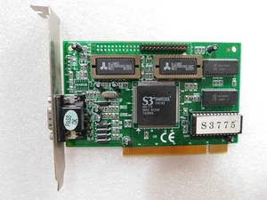 APAC S3 TRIO64V2/DX 86C775 2MB PCI VGA VIDEO GRAPHICS CARD ADAPTER - Picture 1 of 3