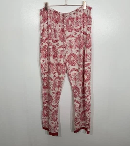Pantalones de Pijama Victorias Secret Vintage Y2K Querubín Shabby Toile Medianos - Imagen 1 de 10