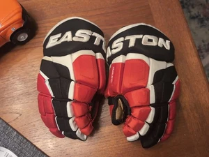 Easton Stealth C9.0 Senior schwarz rot weiß Hockey Handschuhe SR 14'-36cm M/M  - Bild 1 von 10