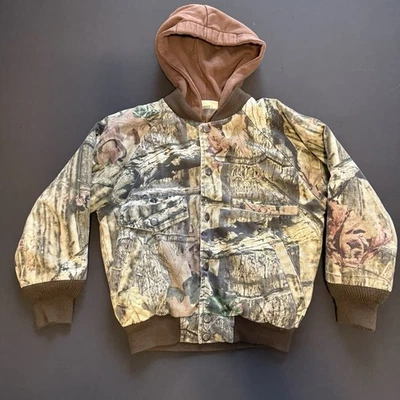 Redhead Infinity Camouflage Thermolite Insulated Hooded Jacket Hunting Kids SM - Image 1 of 4
