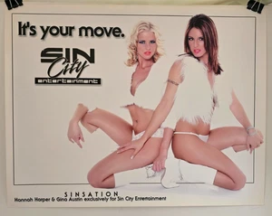 Selten! Sünde mit Hannah Harper & Gina Austin Promo Poster (22"X17") - Bild 1 von 6