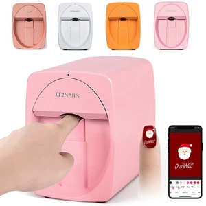 Impresora de uñas portátil O'2NAILS aplicación móvil hágalo usted mismo máquina de impresión de arte en uñas uso doméstico - Imagen 1 de 24