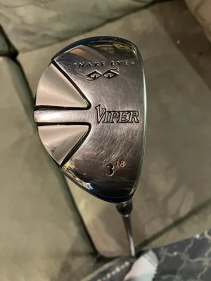 Snake Eyes Viper 18 Degree 3 Hybrid Stiff Flex Plus Weight Kit. Right Hand - Image 1 of 4