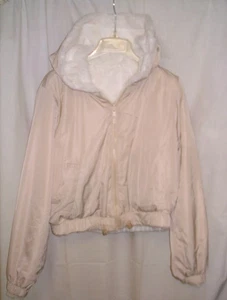 NWT's Love Tree BUFF REVERSIBLE Sherpa FAUX FUR Jacket Hooded Coat SIZE M $44 - Picture 1 of 2