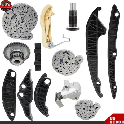 Kit de guía de cadena de distribución para Audi A3 A4 A5 A6 TT Quattro VW Passat 2008-2015 2,0 L Foto 1 de 4