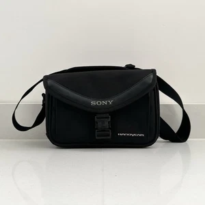 Sony Handycam Shoulder Carry Bag Black Camcorder Camera Carry Strap Padded - Picture 1 of 7
