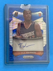 TJ Warren 2014 Panini Prizm Blue Pulsar Rookie Card Auto /249, #99 - Picture 1 of 3