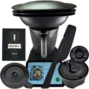 Vorwerk Thermomix® TM7 *COOKIDOO* Mixtopf Varoma Spatel Gareinsatz WLAN OVP #200 - Bild 1 von 2