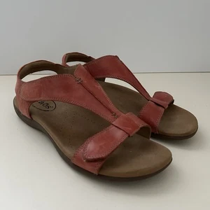 Taos The Show Leather Sandals Womens Size 9 Comfort Shoes Bruschetta Outdoor - Picture 1 of 10