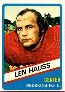Wonder Bread All-Star Series 1976 - Len Hauss #11 - Washington Redskins - Imagen 1 de 2