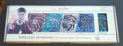 NewHarry Potter Wired Computer Keyboard Ergonomic Design USB Connection 108 Key - Image 1 of 4