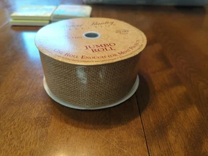 Jumbo Roll Burlap 2.5in x 30ft each The Robert Stanley Collection Nip - Picture 1 of 4
