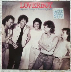 LOVERBOY - Lovin' Every Minute of It - Vinyle LP / 33T ( 1985 ) - Foto 1 di 9