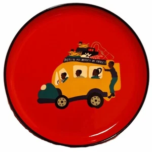 Medium Circular Fairtrade Matatu Tray - Picture 1 of 6