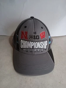 2012 Big Ten Championship Game Nebraska vs. Wisconsin Badgers Hat Cap One Size - Picture 1 of 5