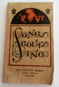 1941 BSA Songs Scouts Sing Song Book - Picture 1 of 9