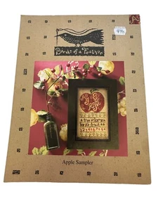 Birds of a Feather Apple Sampler OOP Counted Cross Stitch Pattern Chart Fall - Picture 1 of 3