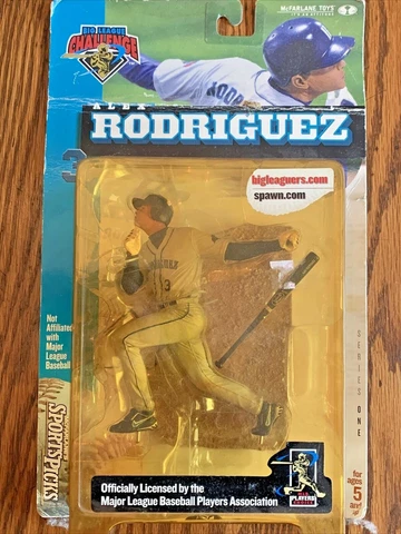 2000 McFarlane Alex Rodriguez Big League Challenge Series 1 New In Box Cover